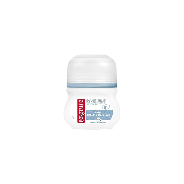 Borotalco Deodorant Roll On Invisible 50ml 1.6 Fl Oz