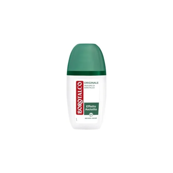 BOROTALCO Originale Deodorant 48H No Gas 75ml - Scented with Talcum Powder