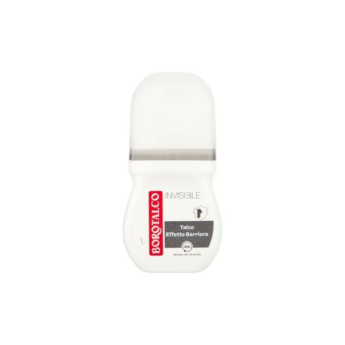 Borotalco Deo Roll-On Invisible Talc Barrier Effect 50ml 1.6 Fl Oz