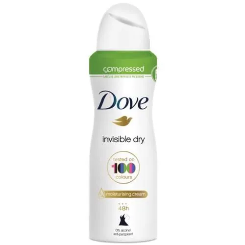 Dove Deodorant Vaporizer 75ml New Invisible Dry