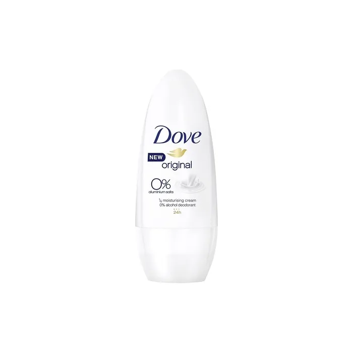 Dove Original Roll-On Deodorant without Aluminum and Alcohol 50ml