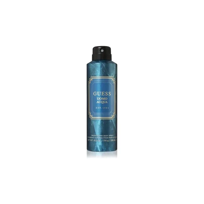 GUESS Uomo Acqua Deodorizing Body Spray For Men 6.0 oz.