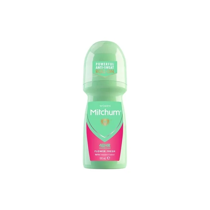 Mitchum Women 48HR Protection Roll-On Deodorant and Anti-Perspirant Flower Fresh 100ml