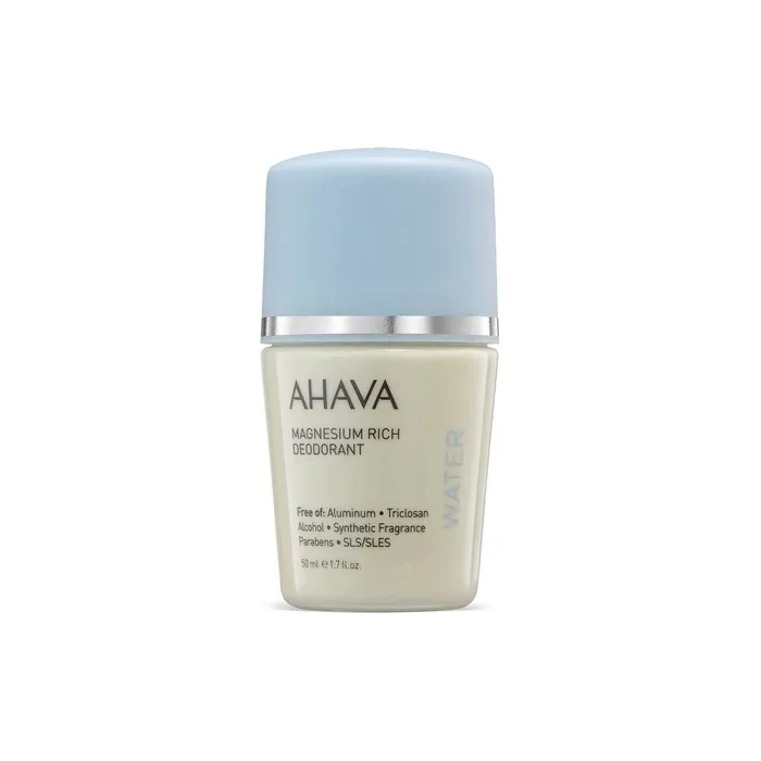 AHAVA Mineral Deodorant Roll-On for Women Long-Lasting Protection Against Odor and Wetness 50ml