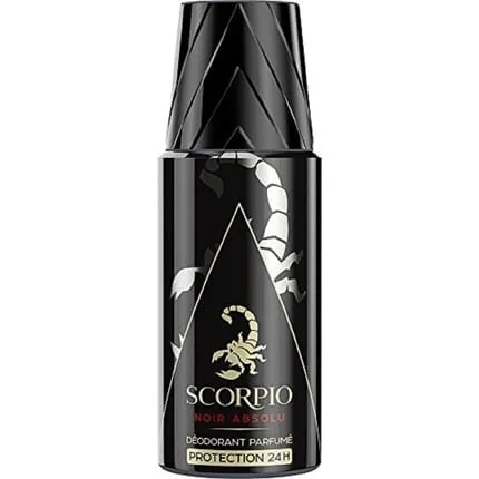 Scorpio Black Absolu Men's Deodorant Spray 150ml