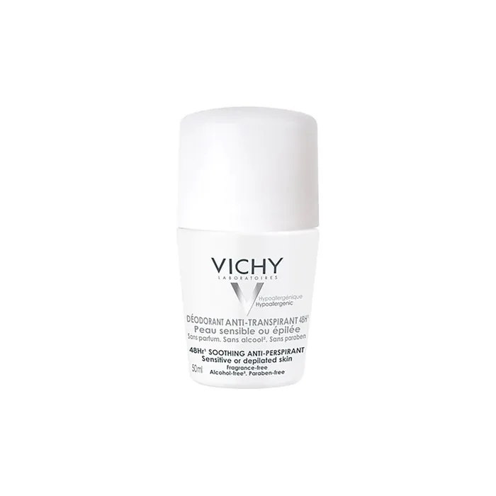 Vichy Antiperspirant Sensitive Deo Rollon 48 Hours 50 Ml