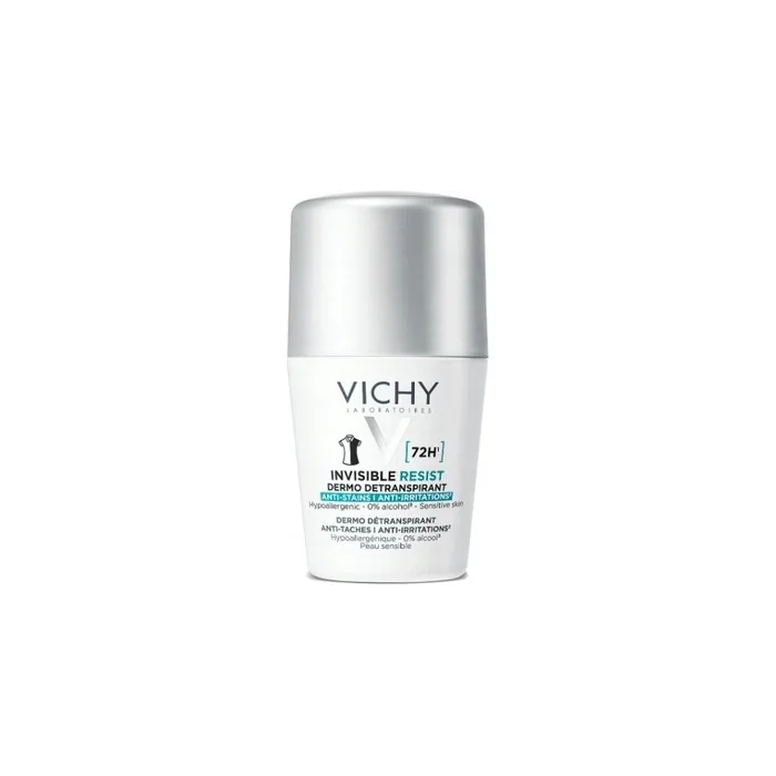 Vichy Deo Invisible Resist Antiperspirant Rollon 50 Ml