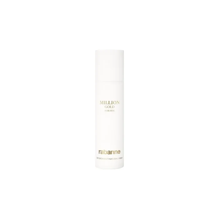 Paco Rabanne Million Gold For Her Deodorant Spray 150 Milliliters