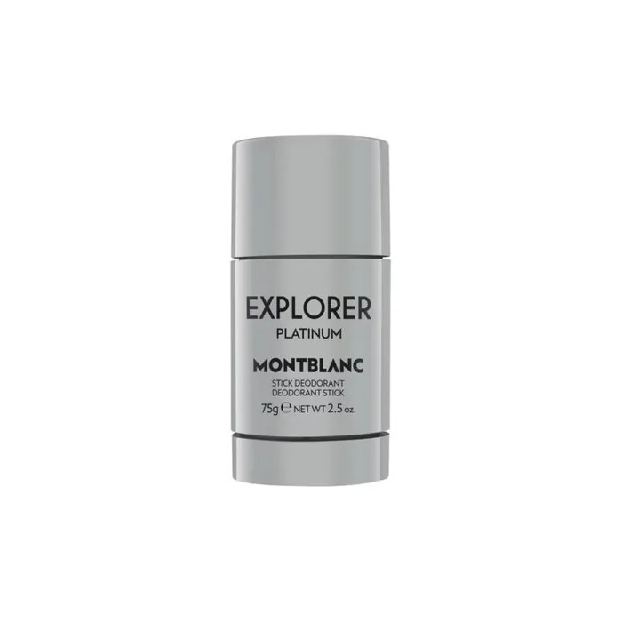 Explorer Platinum Deodorant Stick 75g Mont Blanc