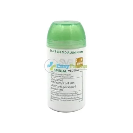 Laboratoires Svr Spirial Vegetal Deodorant Antiperspirant Intensive 48 Hours 50 Milliliters