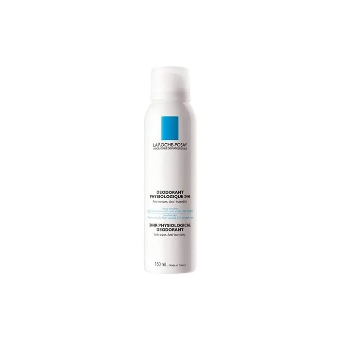 La Roche-Posay Physiological Deodorant Aerosol 150ml - Pack of 2