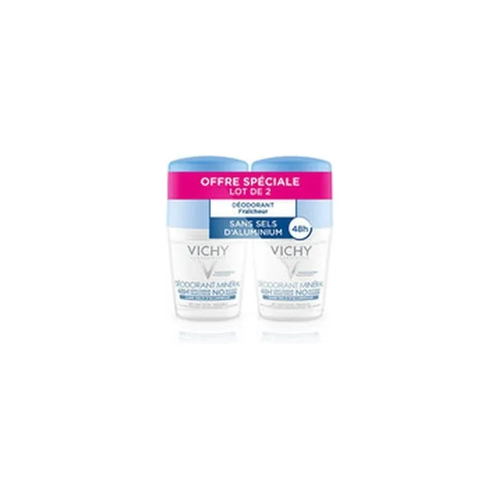 Vichy Mineral Deodorant 2 Pcs