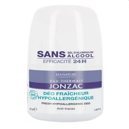Jonzac Hypoallergenic Deodorant 50ml 24h Freshness High Tolerance