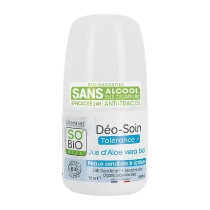 Sobio So Bio Etic 24h Aloe Vera Bio Deodorant Rollon For Women