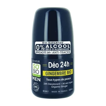 So Bio Etic For Men Deodorant Roller Ginger