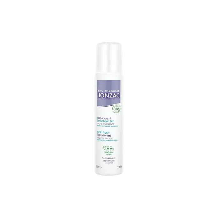 Eau De Jonzac 24h Fresh High Tolerance Organic Deodorant 100ml