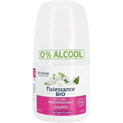 Natessance 24h Jasmine Organic Refillable Deo 50ml