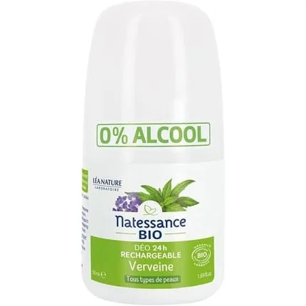 Natessance Deo 24h Verbena Organic Refillable 50ml
