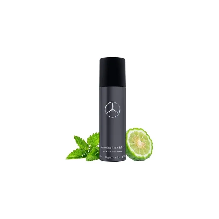 Mercedes-Benz Select Deodorant Spray Fast Drying Formula 4.6 Oz