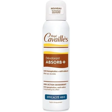 Roge Cavailles Absorb+ 48h Deodorant Anti-Marks Spray 150ml