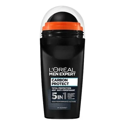 L'Oreal Men Expert Carbon Protect 5-In-1 Anti-Perspirant Xxl Roll-On 50ml