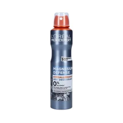 L'Oreal Paris Men Expert Deodorant Spray with Magnesium Oxide 250ml