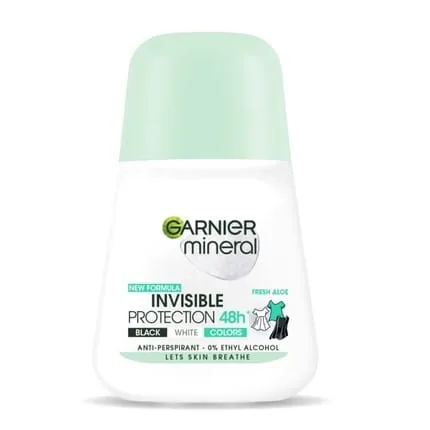 Garnier Invisible Protection 48h Women Roll-On Antiperspirant Fresh Aloe 50ml
