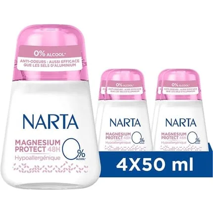 Narta Magnesium Protect Women's 48 Hour Ball Deodorant 50ml