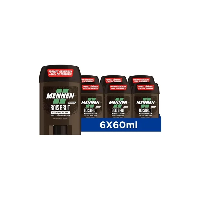 Mennen Natural Force Deodorant of Natural Origin for Men 48 Hours