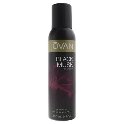 Jovan Black Musk Deodorant Spray 150ml For Women