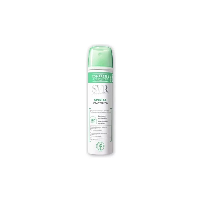 Svr Spirial Spray Vegetal Deodorant Regulating Sweat 75ml