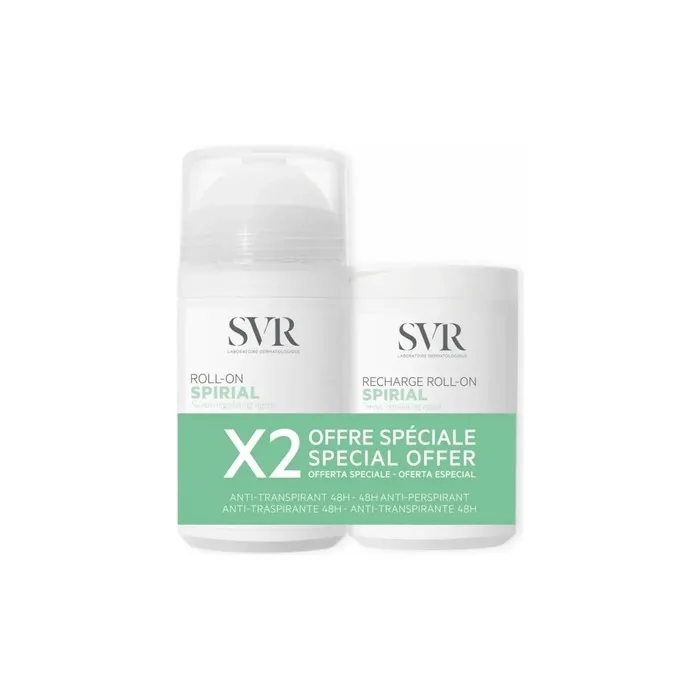 Svr Spirial 48h Antiperspirant Rollon 50ml Rollon Refill 50ml