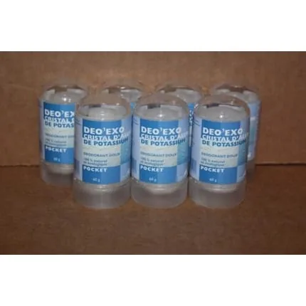 Exo Pharm Deo'exo Gentle Deodorants Potassium Alum Crystal 60g