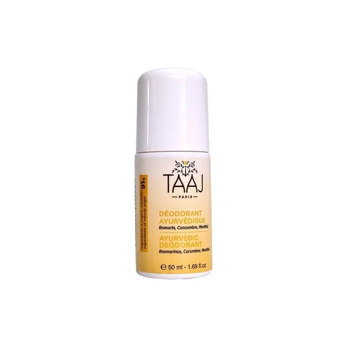 Taaj Ayurvedic Natural Deodorant for Clean and Scented Underarms