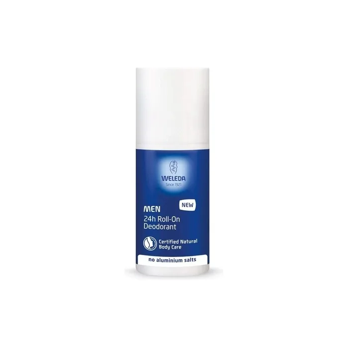 Weleda Bio Men Roll-on Natural Deodorant with a Fresh Herb Scent 50ml