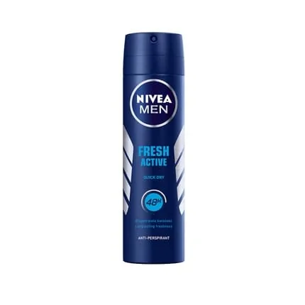 Nivea Men Fresh Active Antiperspirant Spray 48h 150ml