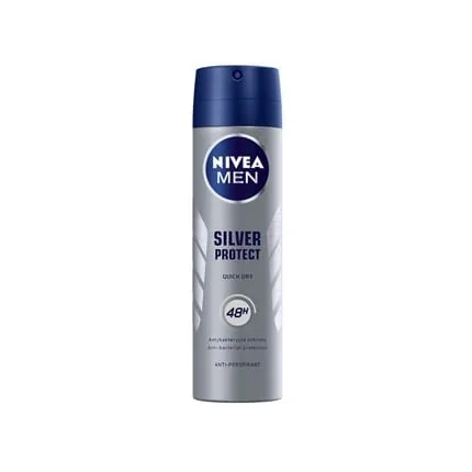 Nivea Men Silver Protect Antiperspirant Spray 48h 150ml