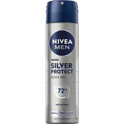 Nivea Silver Protect Dynamic Power Antiperspirant Spray For Men 150 Ml