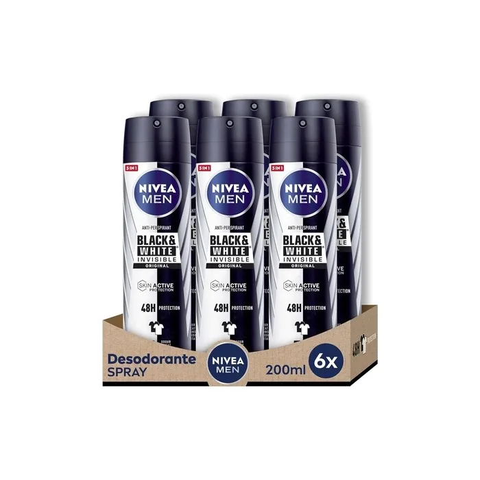 Nivea Men Invisible Spray for Black & White Men Original 200ml Citrus