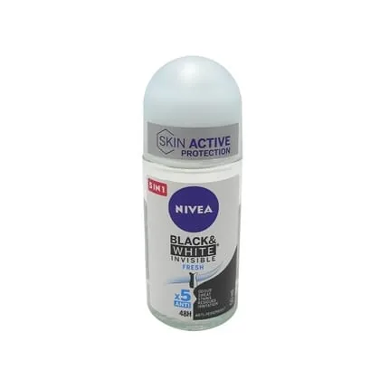 Nivea For Black And White Roll On Fresh 50ml