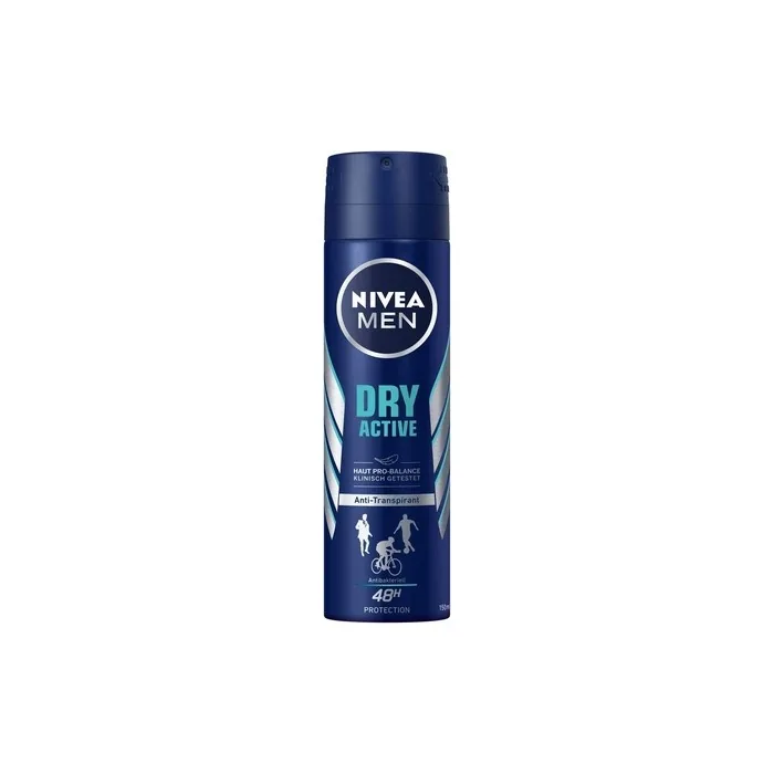 Nivea Men Dry Active Deodorant Spray 150ml