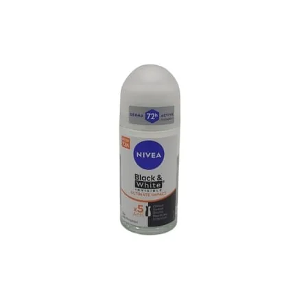 Beiersdorf Nivea Deodorant Black&White Ultimate Protection Roll On 50ml