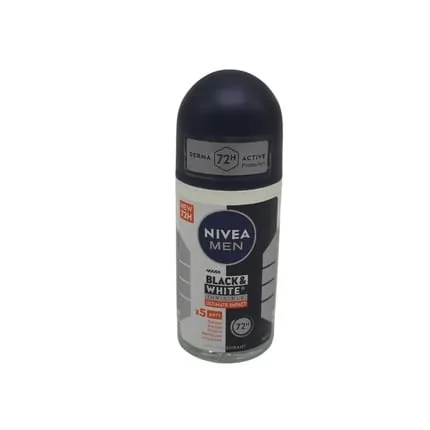 Beiersdorf Nivea Men Black&White Invisible Ultimate Protection Roll On Deodorant 1600g