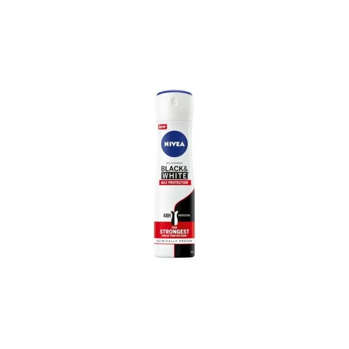 Nivea BlackWhite Max Protection Antiperspirant Spray 150ml