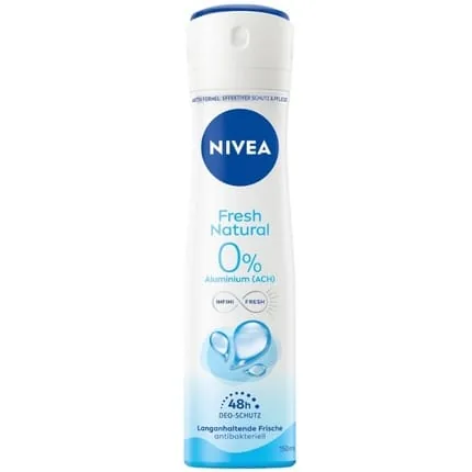 Nivea Fresh Natural Deodorant 200ml Product From Germany