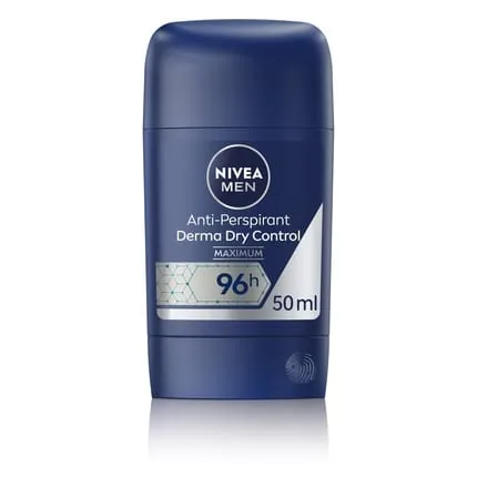 Nivea Men Derma Dry Control Antiperspirant Deodorant 96h 50 Ml