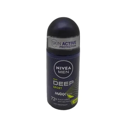 Nivea Men Deep Sport Antiperspirant Rollon Deodorant 50ml