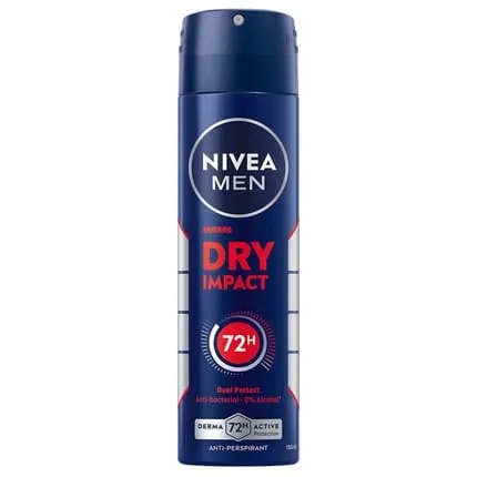 Nivea Dry Impact Male Spray Antiperspirant 150ml