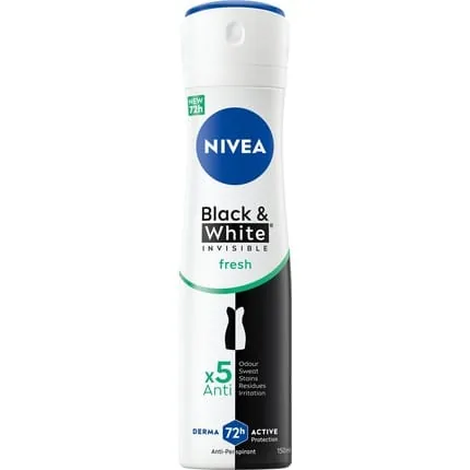Nivea Black & White Invisible Fresh Female Spray 150ml
