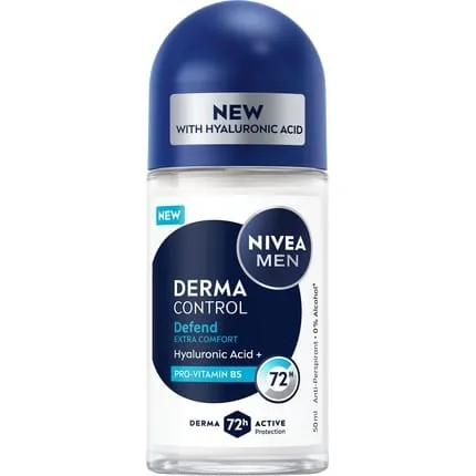 Nivea Derma Control Defend Male Roll-on 50ml - Pack of 2